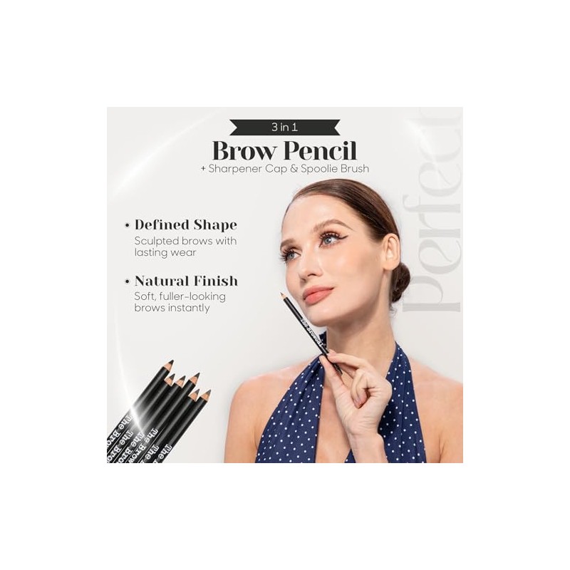 The BrowGal - Lápiz de cejas, Marrón topo