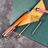 24 Pieces Ballpoint Pen Refills for Diamond Crystal Stylus Pens,