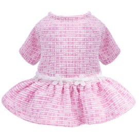CuteBone Dog Pink Dresses Puppy Girl Skirt Pet Winter Clothes Doggy Dress Cat Outfits Apparel LTD02L