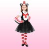 5 Pcs Cat Costume Set Include Hat Headband,Oversized Bowtie with