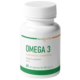 Nutrasien100 Omega 3 Puro de Salmn con Resveratrol  750 mg de Omega 3  250 mg de EPA  150 mg de DHA  250 mg Resveratrol (60)                          