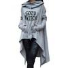 Rfecccy Women's Good Witch Tunic Casual Long Sleeve Pullover Irregular