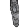 Walker & Williams SF-106 Slate Grey Python Textured Snake Pattern