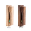 Wall Towel Rack Punch Wooden Towel Hook for Kitchen Bathroom