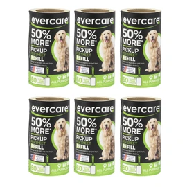 Evercare Pet, Lint Roller Refill, 60 Sheet Roll (6 Packs)