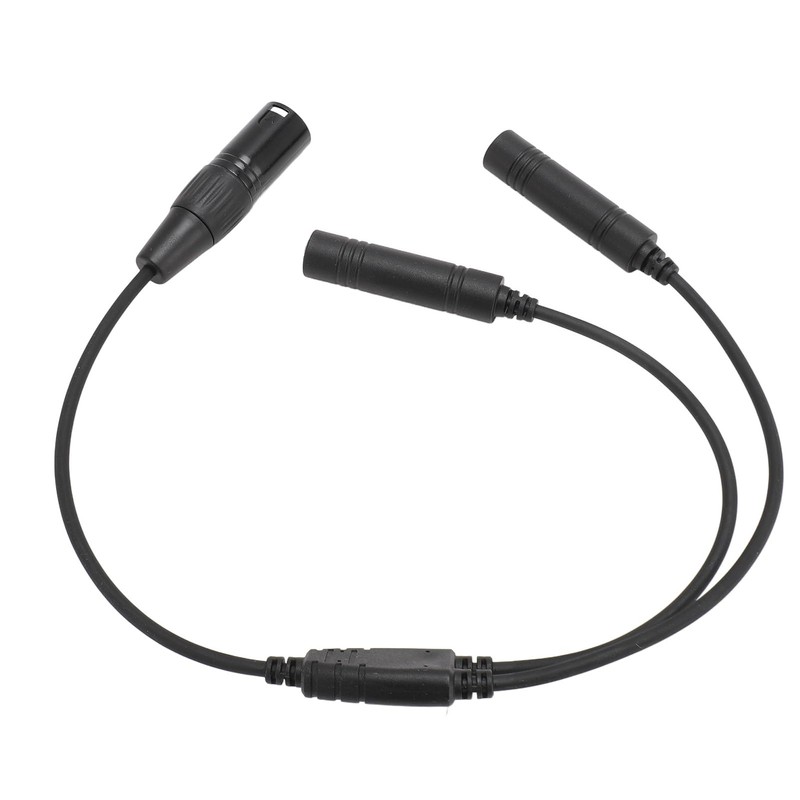Aviation Headset Adapter GA Dual Plug to Airbus 5 Pin