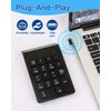 18 Key Wireless Numeric Keypad Number Pad Portable 2.4G Mini