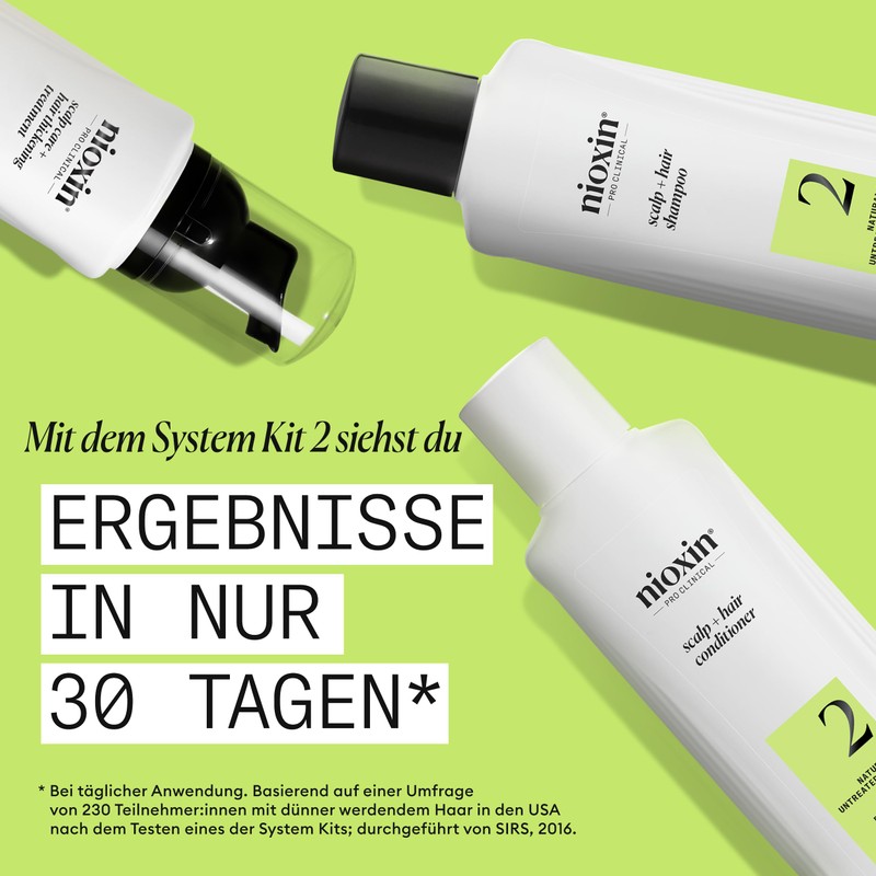 Nioxin Scalp + Hair System 2 Shampoo - Deep Cleansing