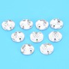 QANYEGN Flatback Rhinestones, Clear Crystal Flat Back, Glitter Gems Transparent