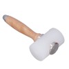 Leather Carving Hammer White T Shaped Nylon Leather Stamping Hammer