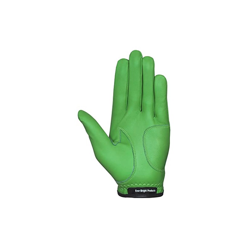 Ever-Bright Men's Golf Gloves OptiColor Premium Leather Golf Glove (Green,