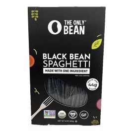 The Only Bean - Organic Black Bean Spaghetti Pasta - High Protein, Keto Friendly