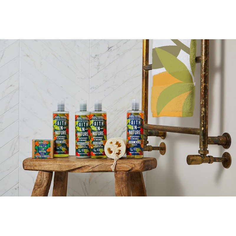 Faith In Nature Grapefruit Orange Conditioner, Invigorating, Vegan and Cruelty