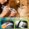 PleySyncz Upgraded Silent Dog Nail Grinder, Cordless Grooming Pro Nail