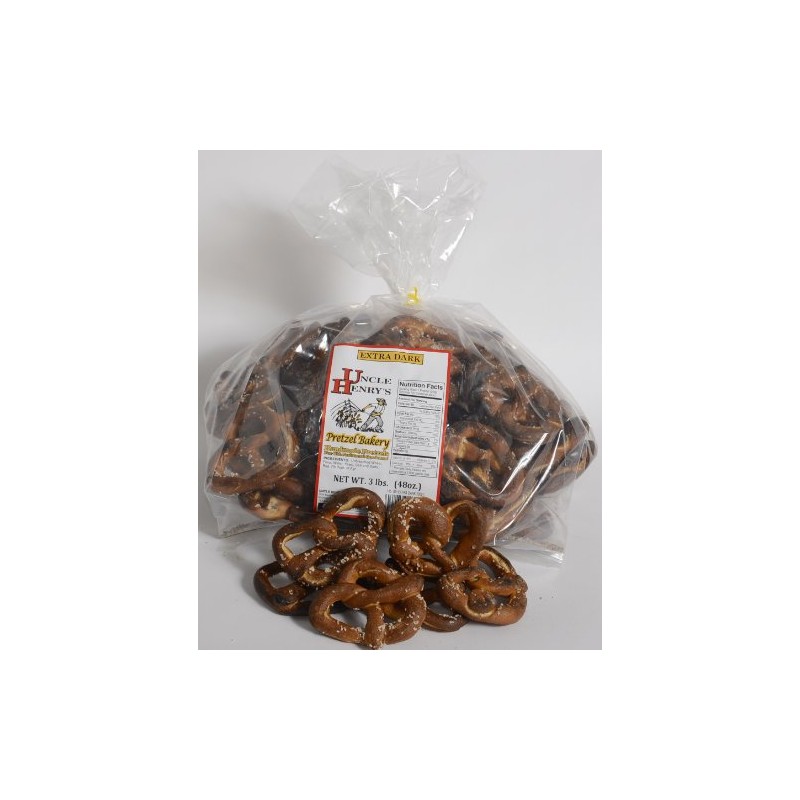 Uncle Henry's 3 lb. Bag Extra Dark Pretzels