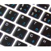 MAC English-Japanese Katakana Keyboard Stickers ON Black Background for Desktop,