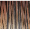 Macassar Ebony composite wood veneer paper backer Ebony Macassar composite