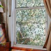 WBQMUNY Window Film,Rainbow Window Privacy Film,Green Vines Leaves Double Sided