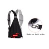 TurnWay Water-Proof Sling Backpack/Crossbody Bag/Shoulder Bag for Travel, Hiking, Cycling,