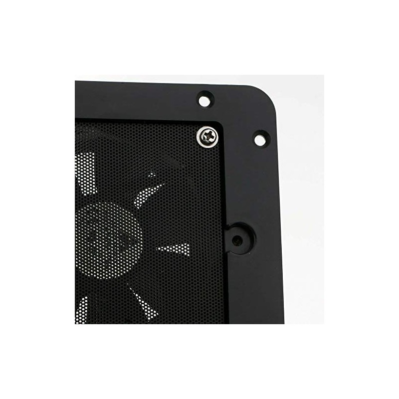 MASO 12V One-Way Silent Cooling Fan Side Exhaust Port Air