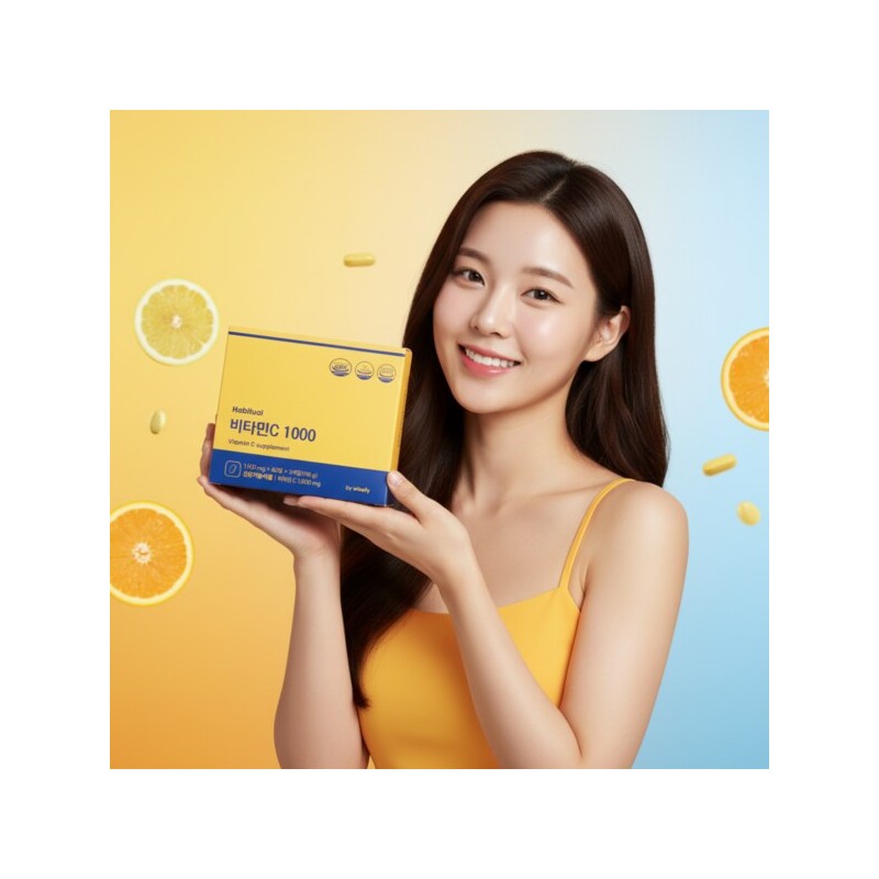 NONGMO프리 고함량 비타민C1000 비타민씨 180정 NONGMO Free High-Dose Vitamin C