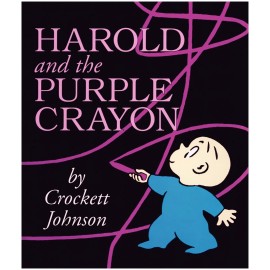 Harold and the Purple Crayon High Quality Metal Magnet 3.5 x 4 inches 9894
