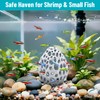 Obfuscate Shrimp Hides for Aquarium, Realistic Coral Rock Aquarium Decor