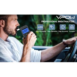 Accurate Alcohol Testing: Professional-G<wbr/>rade Breathalyzer for Personal Use