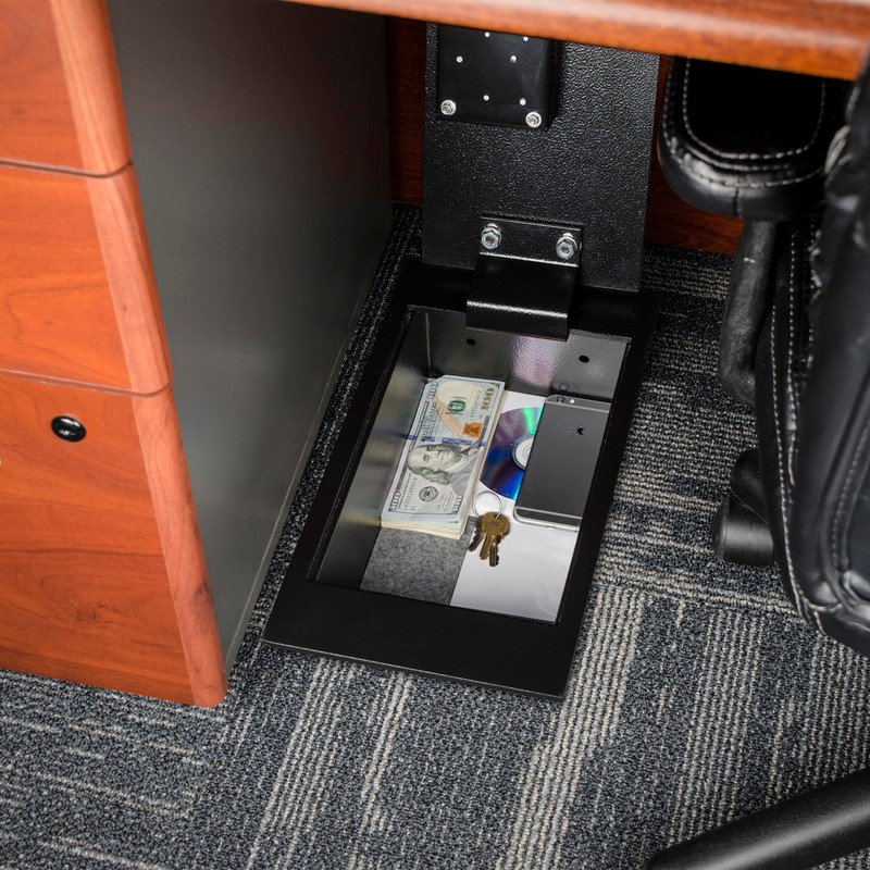 Barska 0.22 Cu. Ft. Hidden Floor Safe with Key Lock