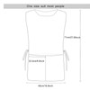 RRBXIA Smock Apron Cobbler Apron with Side Ties and 2