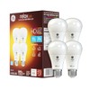 GE Relax LED Light Bulbs, 60 Watt, Soft White, A19