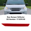 Rear Bumper Reflector 17‑5292‑00 Enhanced Safety Rear Bumper Reflector Strip