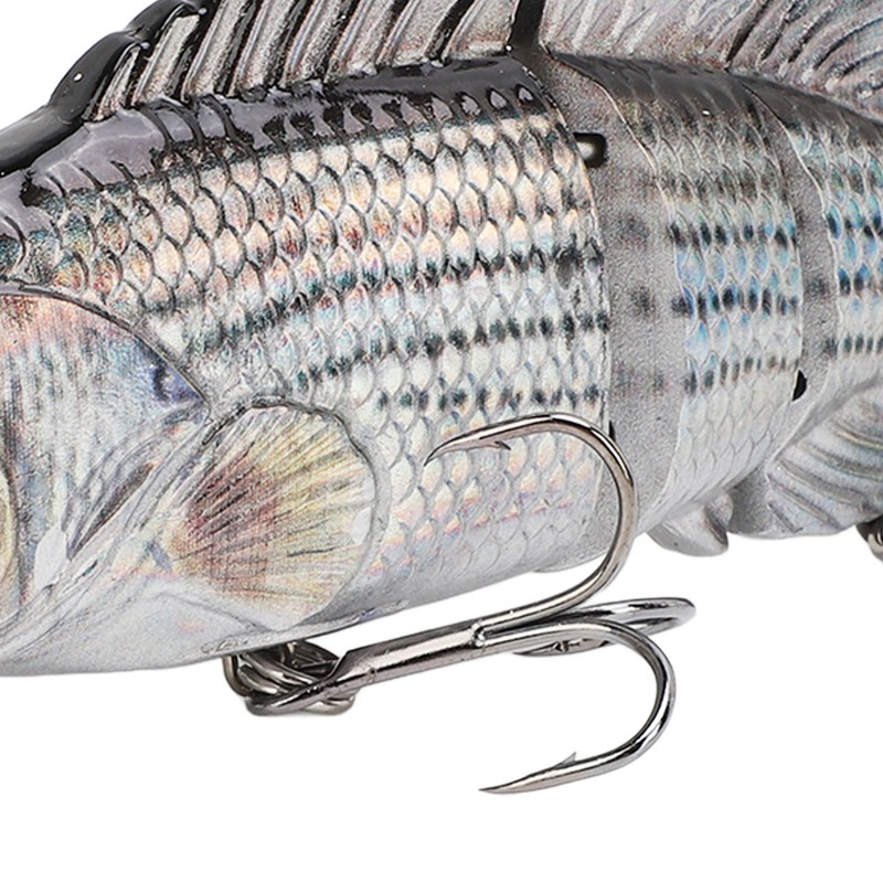 Robotic Swimming Fishing Lure Self Swimming Electronic Fishing Bait USB