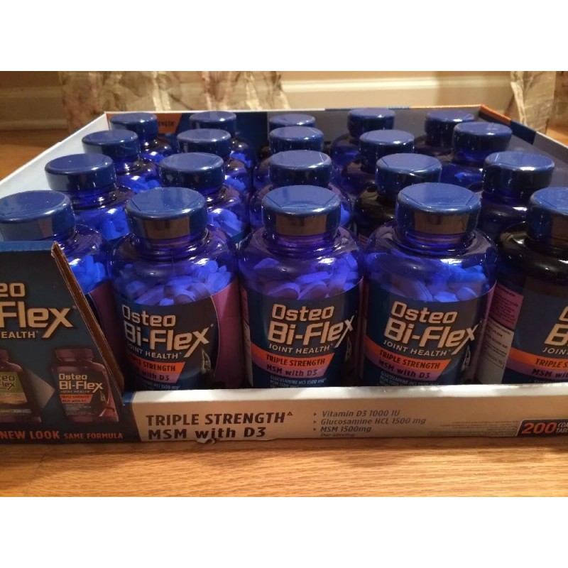 Osteo BiFlex 200 Tablets SEALED OSTEO BI-FLEX Triple Strength Glucosamine