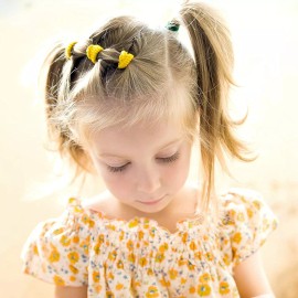 Hair Ties Girls Ligas para el cabello para niñas colitas para el pelo variedad de colores 120psY