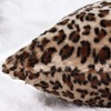 Hodeacc 6 Pack Leopard Printed Series Pillow Covers,Soft Plush Animal