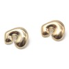 Gold Metal Shank Buttons - 12 Pcs - 4 Size