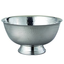 Elegance Hammered Revere Bowl, 11.75", Silver