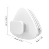 Double Sided Glass Cleaner Time Saving Versatile Triangle Shape Magnetic