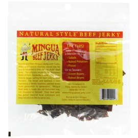Mingua Mild Beef Jerky 4 Pack (4-3.5oz Packages * 14oz total)