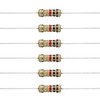 BOJACK 1K Ohm Resistors 1/4 W ±5% Carbon Film Single
