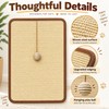 Sisal Cat Scratcher Replacement Pad with Hanging Ball – 40