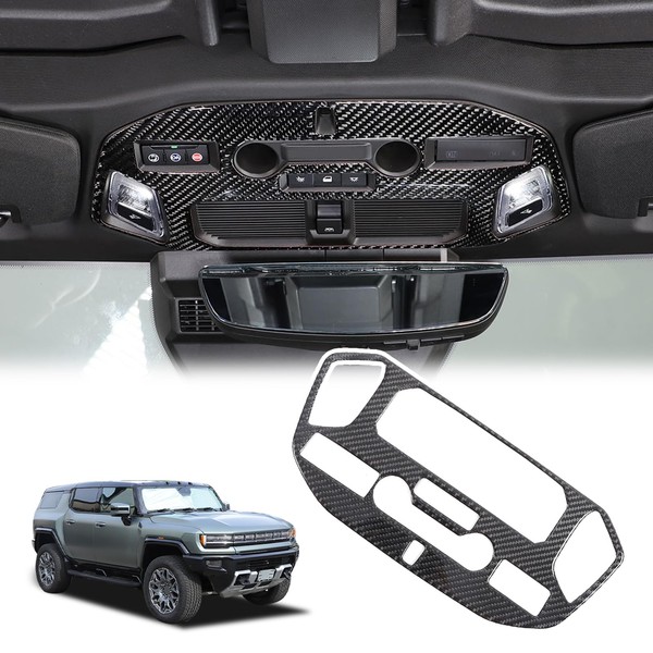 Suetlcoity for Hummer EV Accessories Roof Reading Light Lamp Cover