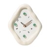 JUSTUP Wall Clock, 12 Inch Modern Wall Clock, Creative Rhombus