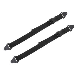 Sosoport 2pcs Outdoor Garbage Can Locking Strap: Adjustable Fixing Bands to Prevent Lid from Opening - Suitable for Multiple Trash Can Sizes