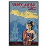 Gallery Prints Visit Java Travel Print - Measures 24" Wide