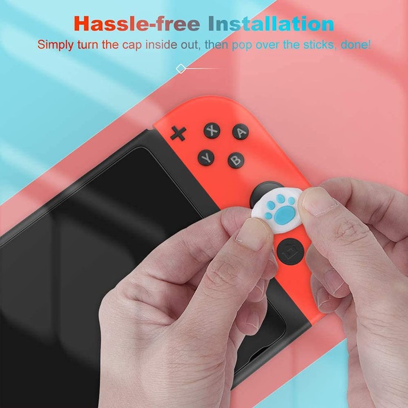 [Switch/Switch Lite Compatible] Analog Stick Cover, L/R Sensor Control Cap,
