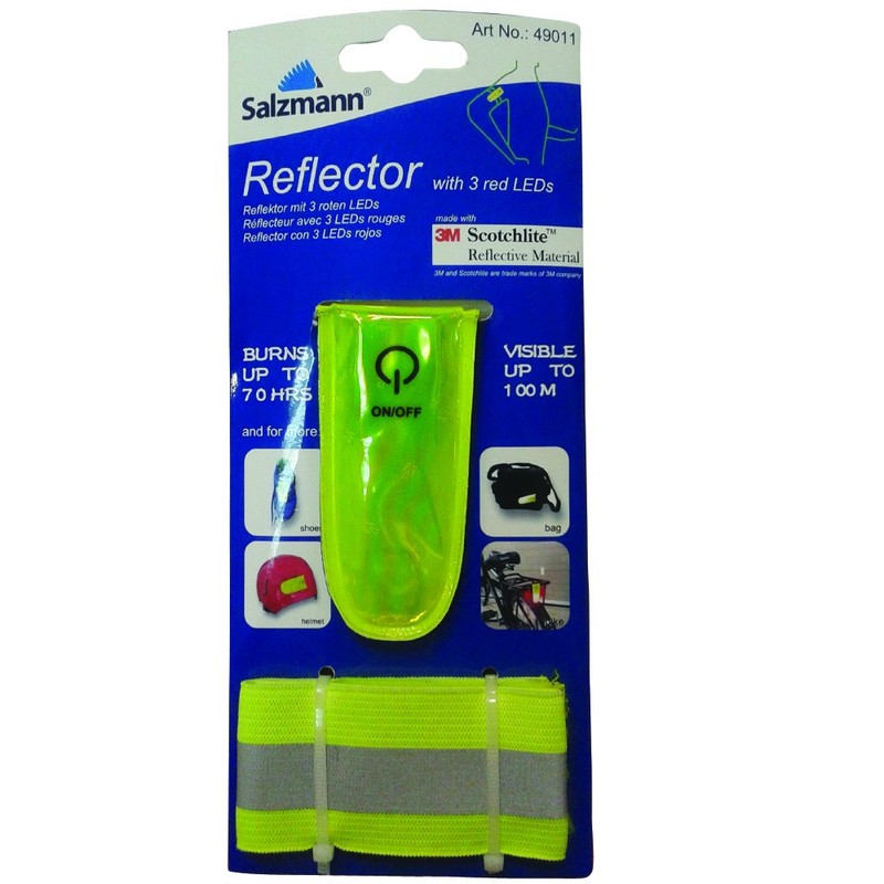 Salzmann 49011 – LEDs and Reflective Band