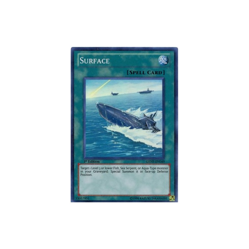 Yu-Gi-Oh! - Surface (GENF-EN049) - Generation Force - 1st Edition