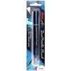 Pentel Arts Dual Metallic Brush Marker Pens - Iridescent Glitter